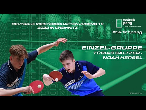 Tobias Sältzer - Noah Hersel I Einzel-Gruppe Deutsche Meisterschaften U18 2022