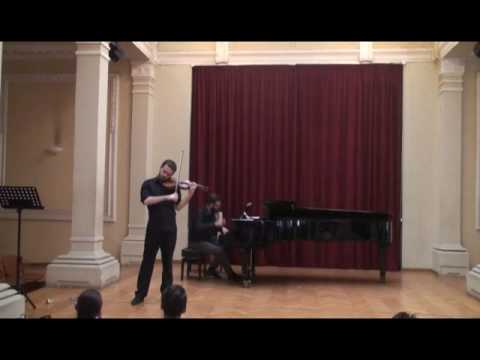 E.Chausson Poème  - Violin : Giannis Iakovoglou , Piano : Nikos Kyriossoglou