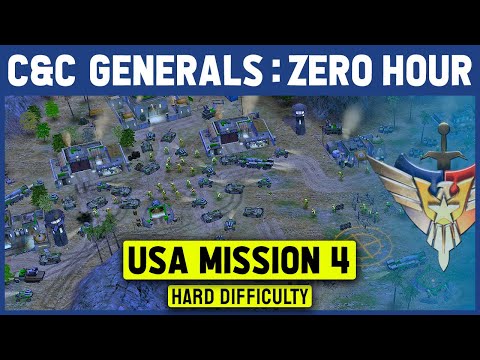 C&C Zero Hour - USA Mission 4 - Black Gold [Hard / Patch 1.04] 1080p