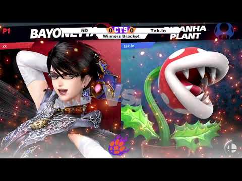 Clocktower Smash 86 - Winners - 5D (Bayonetta) vs. Tak.io (Piranha Plant) - SSBU