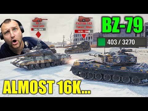 BZ-79 – Almost 16K DAMAGE and THE ENDING IS CRAZY!!!