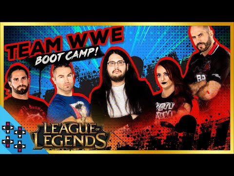 WWE vs. NXT: LEAGUE OF LEGENDS - Imaqtpie rallies Team WWE together!