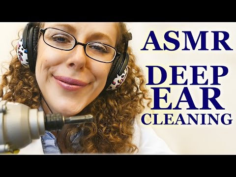 Binaural ASMR Ear Cleaning Role Play, Exam, Whisper, Cupping, Blowing, Brushing Video