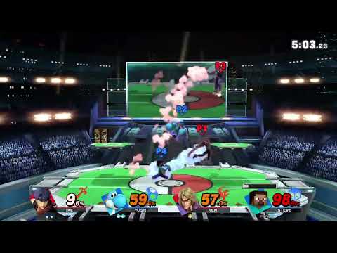 WinterShorts/Vencho (Yoshi/Steve) Vs. PsyKoD/Sytonix (Ike/Ken) - Rootown Rumble 2 Dubs Set, Game 2