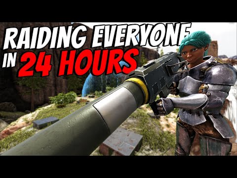How We RAIDED The ENTIRE Server In 24 HOURS - Ark