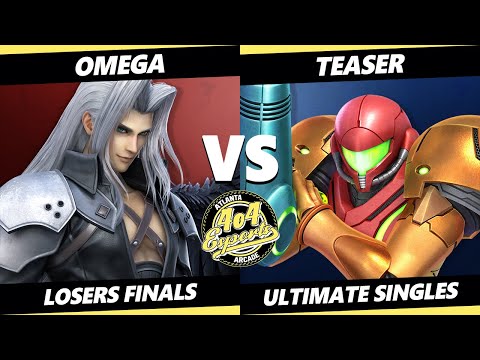 4o4 Smash Night 43 Losers Finals - Teaser (Samus) Vs. omega (Joker, Sephiroth) SSBU Ultimate Tournam