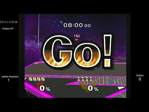 SSS 9.1 SSBM - Rich Boi Rich (Fox) vs. Golden (C. Falcon) - Melee WF