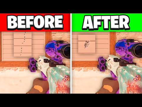 How To Get ZERO RECOIL In R6