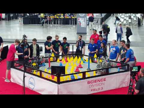 VEX In The Zone World Championship Science Division Q78 6403B 9060A & 7232X 4154B