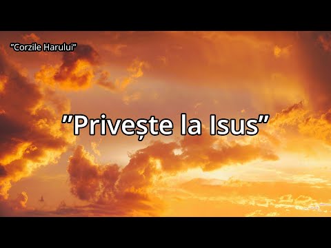 ”Privește la Isus” cântare creștină nouă 2026