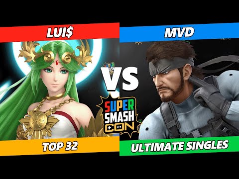 SSC 2023 Top 32 - Lui$ (Palutena) Vs. MVD (Snake) Smash Ultimate Tournament
