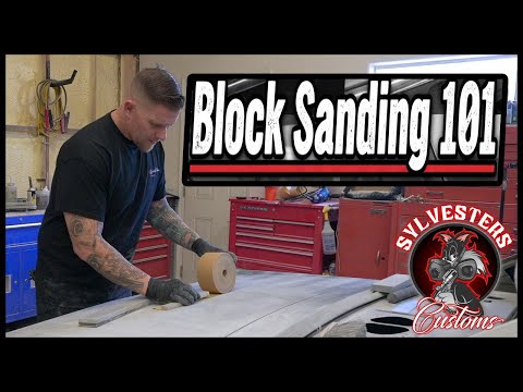 No More Wavy Panels! Block Sanding Basics for Beginners