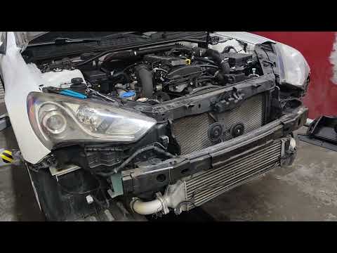 Hyundai Genesis Coupe 2.0 engine removal