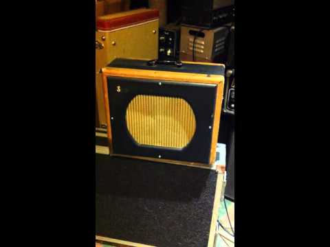 1959 Valco Supro Golden Holiday 6v6 Tube Amplifier Combo Serviced & Ready VIDEO image 12