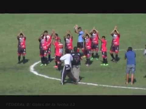 FEDERAL B: Show de goles de la fecha 13