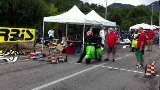 preview picture of video 'Gara Accelerazione Albino 2012 - Vespa G & C - Ciari - Prova 2'