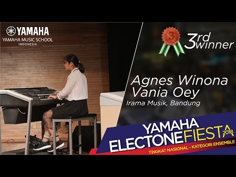 Yamaha ELECTONE FIESTA 2018, Agnes Winona Vania Oey - Following The Wind (3rd Winner)