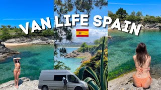 VAN LIFE SPAIN | The best beach in Santander? Wild camping in the mountains