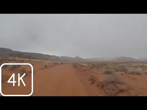You are walking in the desert and then a storm comes | Relaxation  Study Nature Sounds