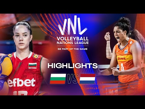 🇧🇬 BUL vs. 🇳🇱 NED - Highlights Week 2 | Women's VNL 2023
