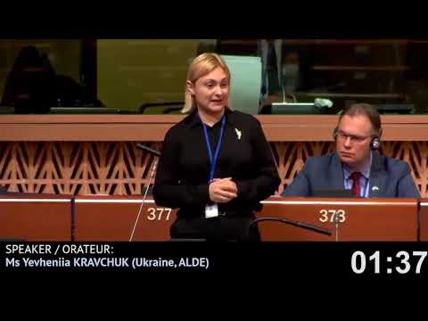 Deputy of the Verkhovna Rada of Ukraine Yevheniia Kravchuk’s