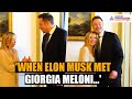 When Elon Musk Met Giorgia Meloni Old Video Circulates Before Atlantic Council Award