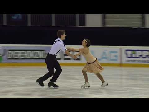 2017 Santa Claus Cup: Lara LUFT-Asaf KAZIMOF(CZE)-ID JUNIOR FREE DANCE