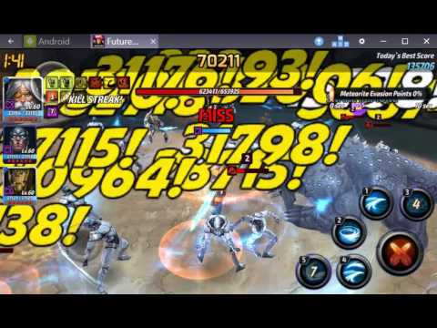 Marvel Future Fight - Universal Hero Day - Black Bolt\Throot\Odin 134k