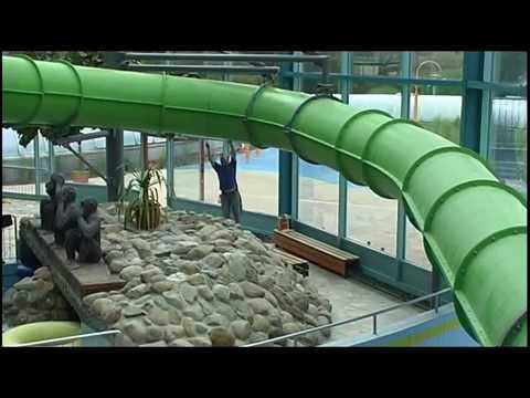 Geschaut: Lausitzbad-Rutsche fast fertig - ELSTERWELLE