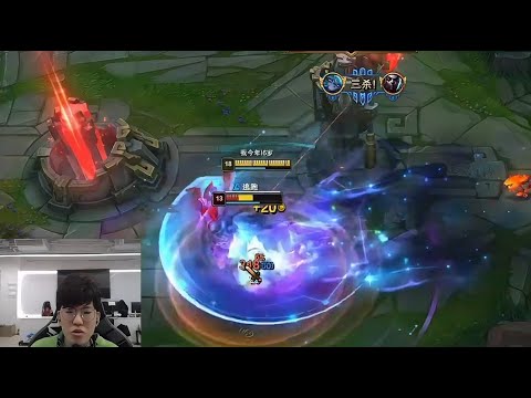EDG Jiejie Picks Hecarim and Carry On Super Server 800 LP ！