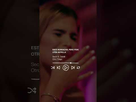 Sech Ft. Darell - Otro Trago #music #musica #reggaeton #lyrics #otrotrago #sech #darell