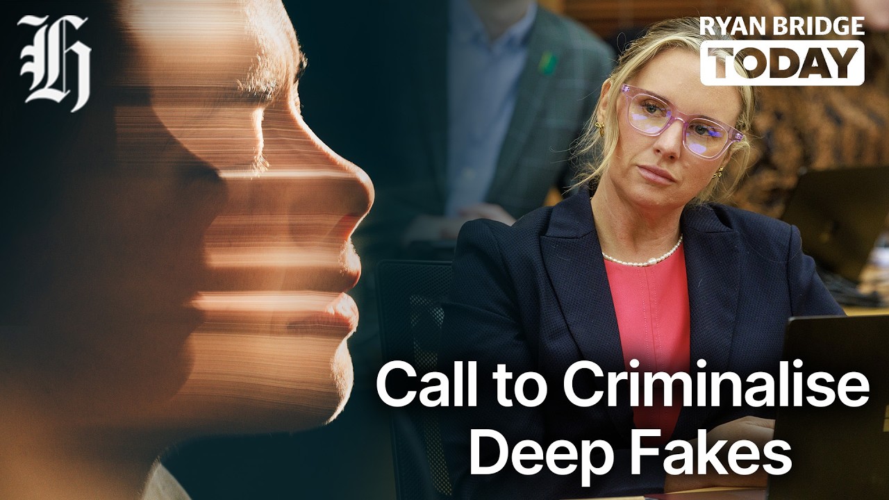 The new law which could criminalise AI deep fakes | Ryan Bridge TODAY