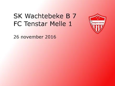 20161126 SK Wachtebeke - FC Tenstar Melle