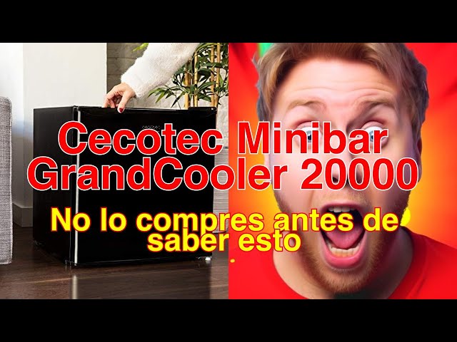 Vídeo relacionado con CHIQ Minibar capacidad 46L, Compresor incorporada, Botellero y Compartimiento Congelador, Control de Temperatura regulable, Bajo Nivel de ruido, Puerta Reversible, Color Negro