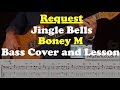Jingle Bells - Boney M - Bass Cover and Lesson