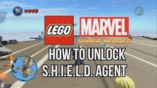 How to Unlock S.H.I.E.L.D. Agent - LEGO Marvel Super Heroes