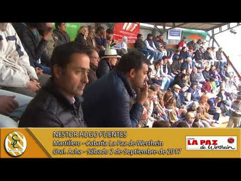 02-09-17 Nota Nestor H Fuentes - Cabaña La Paz de Werthein - Gral. Acha