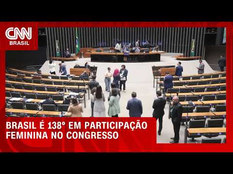 Brasil está entre países com menor participação de mulheres no Parlamento | CNN AGORA