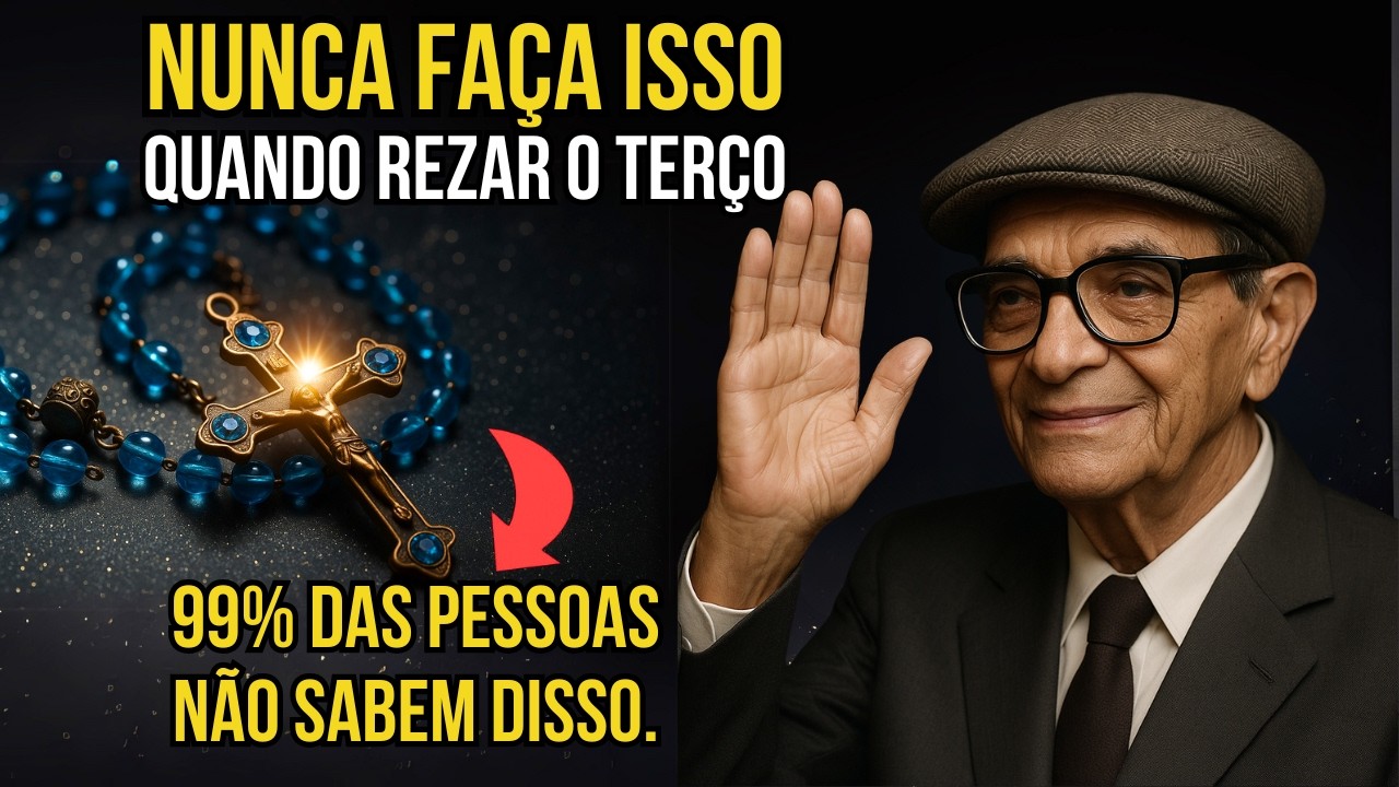 ⚠️ A MAIORIA REZA O TERÇO ERRADO E NEM SABE! CHICO XAVIER REVELOU