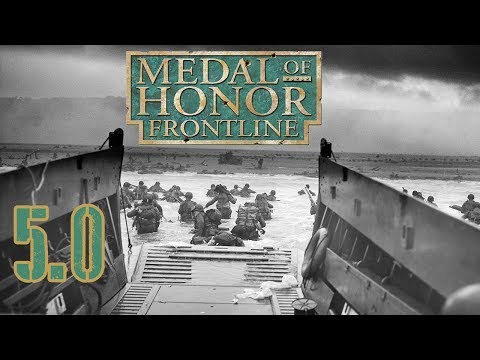 Medal of Honor: Frontline [PS2] Non Commentary Playthrough - Part 5: Rough Landing