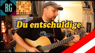 ★ DU ENTSCHULDIGE I KENN DI ►PETER CORNELIUS – GITARRE LESSON + COVER/TABS