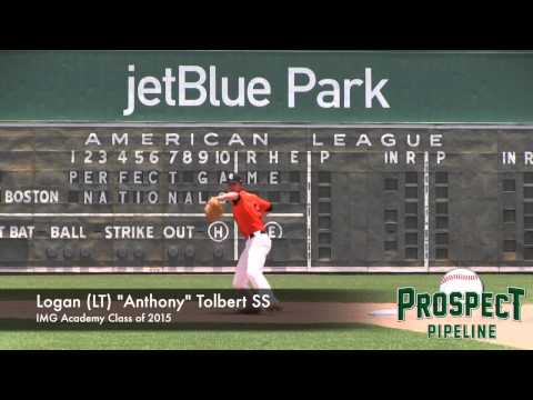 Logan (LT) " Anthony" Tolbert Prospect Video, SS, IMG Academy Class of 2015