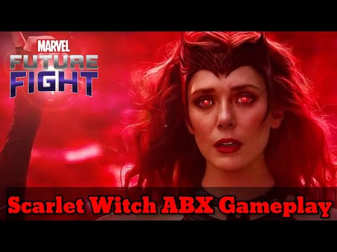 MARVEL Future Fight - Scarlet Witch / Wanda ABX Gameplay || Season Burn