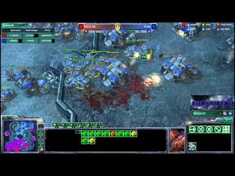NEXLife vs Ares ZvT Starcraft 2 EonShiKeno