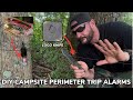DIY Campsite Perimeter Trip Alarms And New Corporals Corner Logo Knife