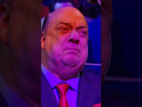 Triple H Brings Paul Heyman To Tears During Hall of Fame Induction Speech