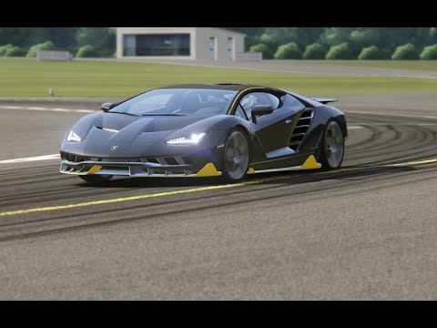 Lamborghini Centenario at Top Gear