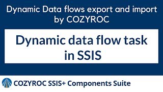 CozyRoc SSIS+ Components Suite YouTube Video