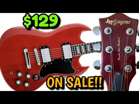Don't Buy That Epiphone SG Special Before You See The Leo Jaymz Double Cut Standard!!