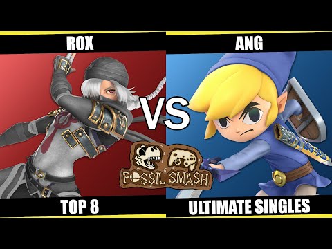Fossil Smash 2023 Top 8- Rox(Sheik) Vs. Ang(Toon Link) SSBU Ultimate Singles